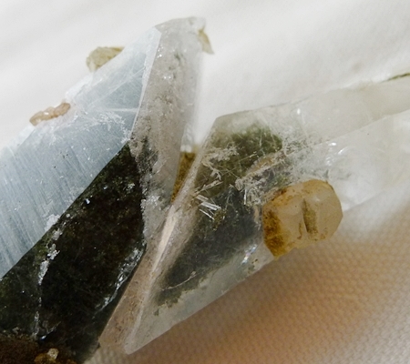 ヒマラヤ水晶原石特殊形状043 壮大な干渉水晶 ヒマラヤ水晶の